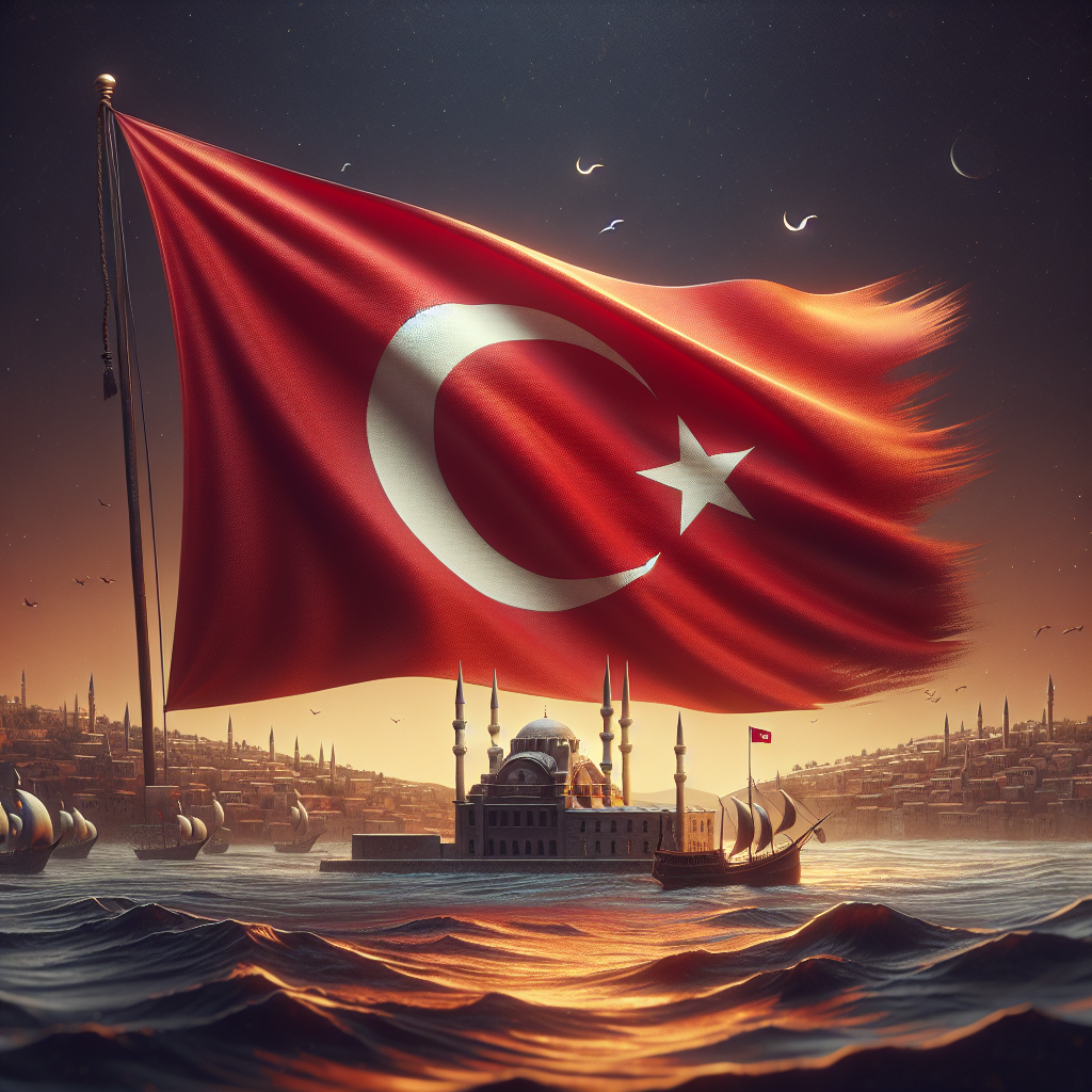 Türk Bayrağındaki Ay ve Yıldız Nereden Geliyor ? İşte Şanlı Türk Bayrağımızın Tarihi