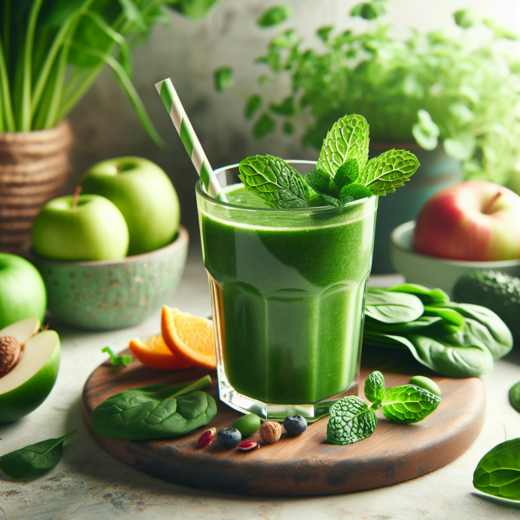 Yeşil Bitkili İçeceklerin Getirdiği Sağlık