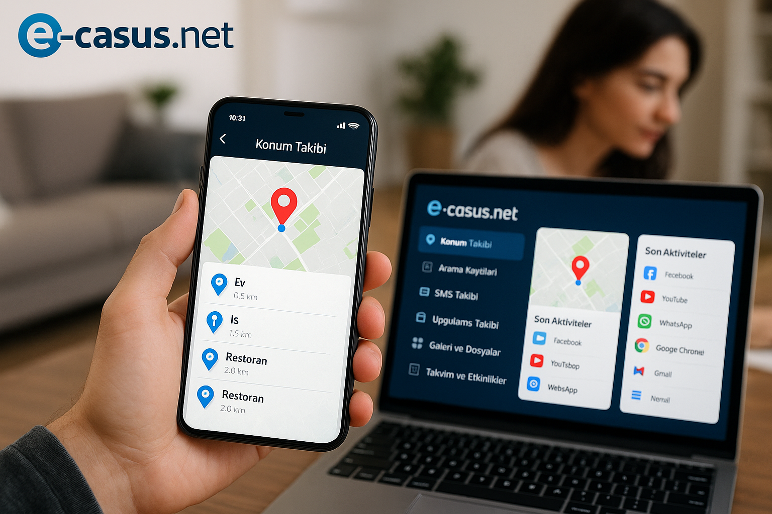 eşinin telefonunu takip etme